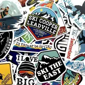 Ski & Snowboard Sticker Pack