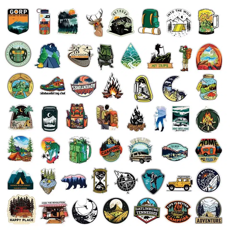 Fishing Sticker Pack - 50 PCS » Outbound FOLK | Explore Colorado | Off The  Beaten Path