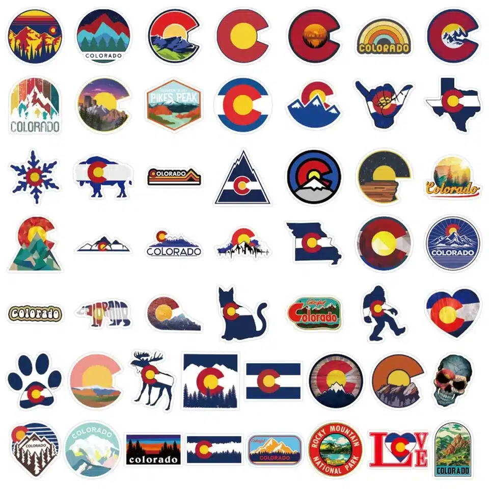 Fishing Sticker Pack - 50 PCS » Outbound FOLK | Explore Colorado | Off The  Beaten Path