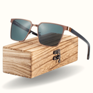 Front Range Skyline _ Natural Wooden Sunglasses