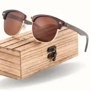 Alpine Aspects | Walnut Wooden Sunglasses